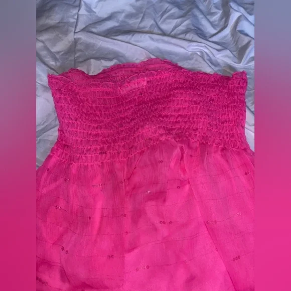 OP Pink Strapless Dress Or Skirt - Picture 4 of 4